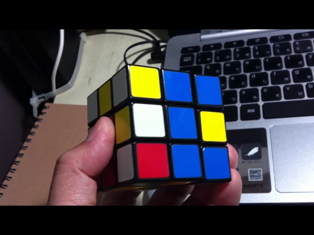 ルービックキューブテスト動画 iphone